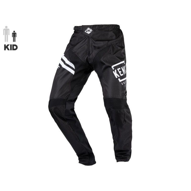 Elite Kids Pants White Black