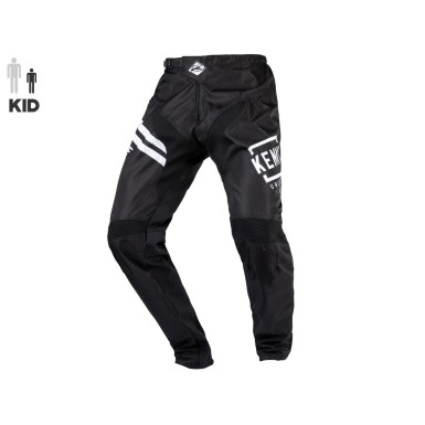 Kenny Pantalon Elite Enfant White Black - Purebike