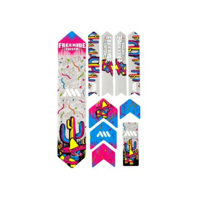 Kit de protección de cuadro Extra de 10 piezas - Freeride Fiesta