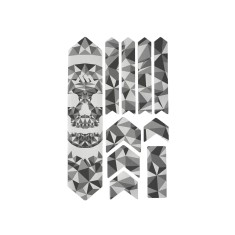 Kit protections de cadre Extra 10 pièces - Fractal Skull
