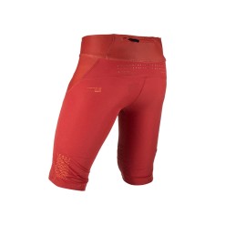 Pantalón corto MTB All Mountain 2.0 para mujer Rouge Lava