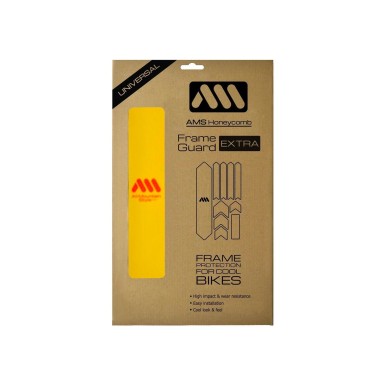 Kit de protección de cuadro Extra de 10 piezas - Amarillo / Naranja