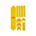 Kit protections de cadre Extra 10 pièces - Jaune / Orange