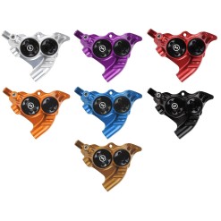 RX4+ Complete Flat Mount Caliper +20 - Mineral Oil Version