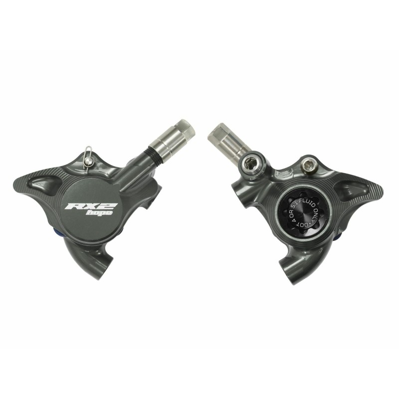 Etrier complet RX2 Flat Mount - Version DOT - Smoke