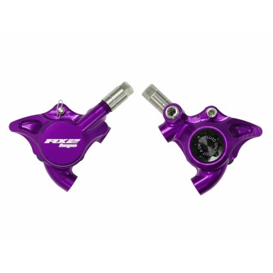 RX2 Complete Flat Mount Caliper - DOT Version - Purple