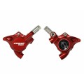 RX2 Complete Flat Mount Caliper - DOT Version - Red