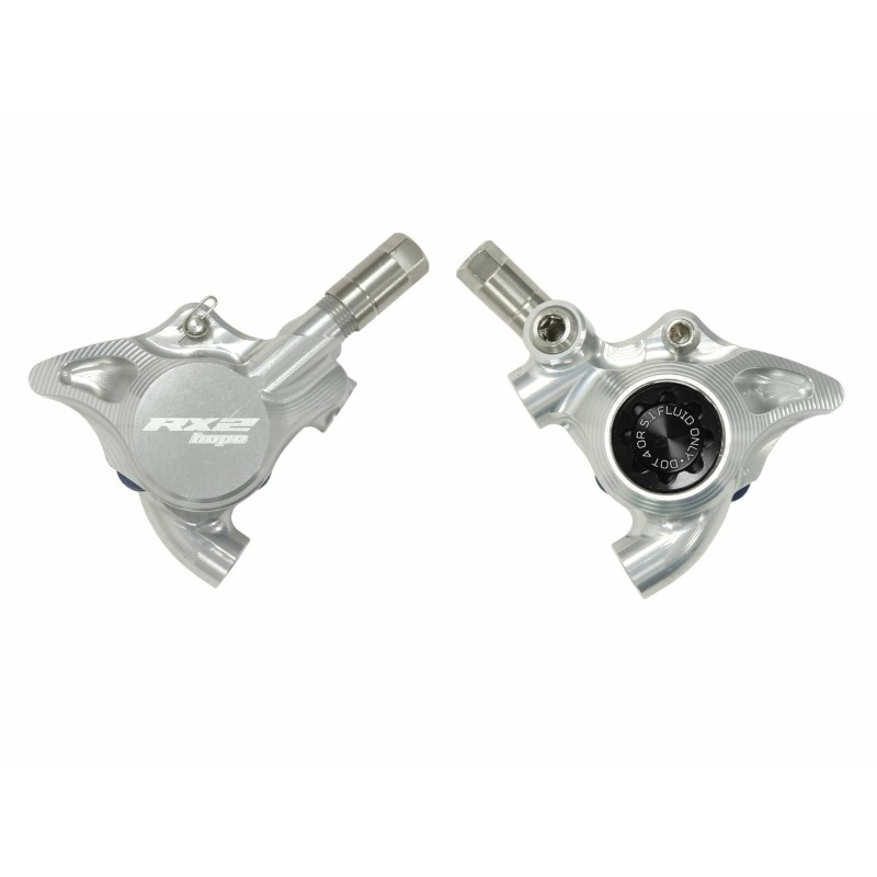 Etrier complet RX2 Flat Mount Version DOT - Argent