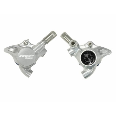 Pinza completa RX2 Flat Mount - Versión DOT - Plata