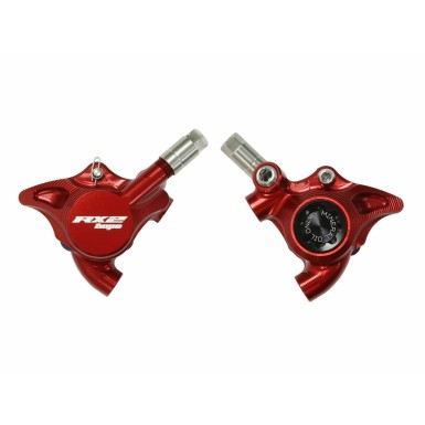 Pinza completa RX2 Flat Mount - Versión mineral - Rojo