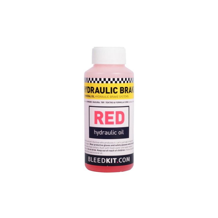 Red Mineral Oil for Hydraulic Brakes - 100 ml