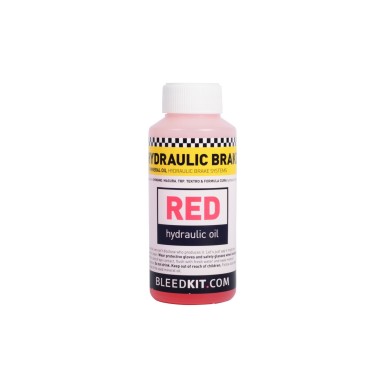 Bleedkit Huile minérale Red pour freins hydrauliques - 100 ml 