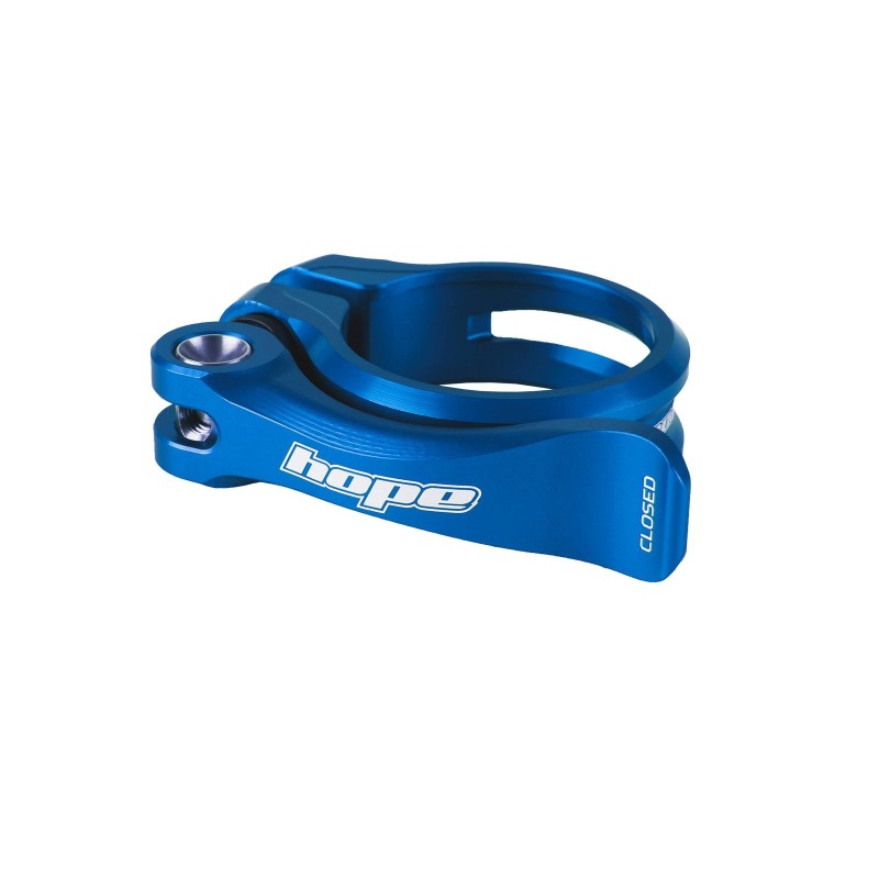 Quick-Release Seatpost Clamp - Blue