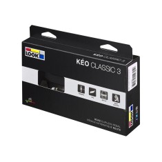 Keo Classic 3 Pedals - Black / White
