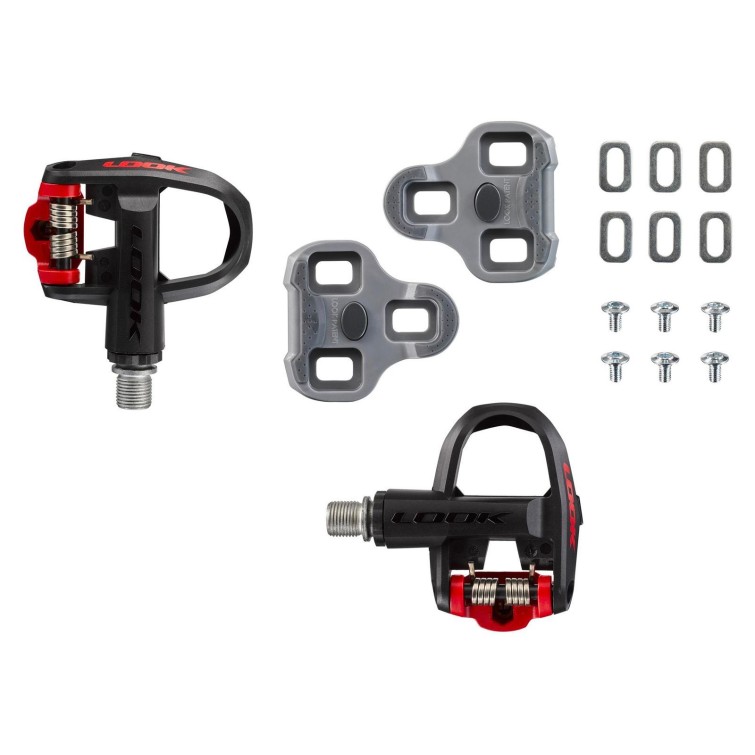 Pedales Keo Classic 3 - negros / rojos