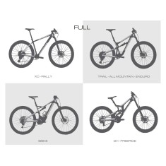 Kit protections de cadre Full 18 pièces - Super Rider