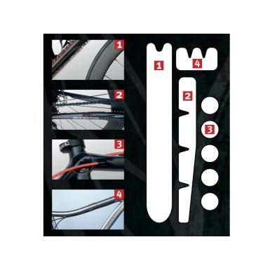 Cinta de protección Shelter kit precortado Off Road
