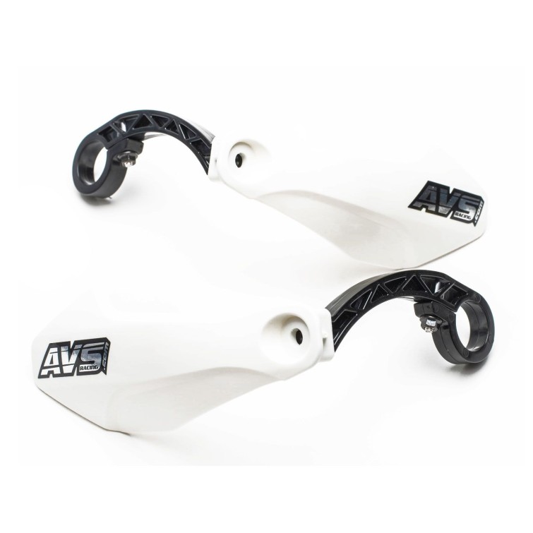 Protectores de manos con anclajes de plástico - Blanco