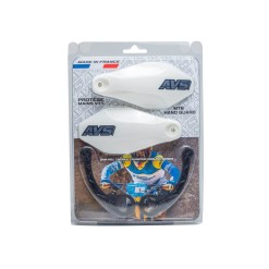Protectores de manos con anclajes de plástico - Blanco