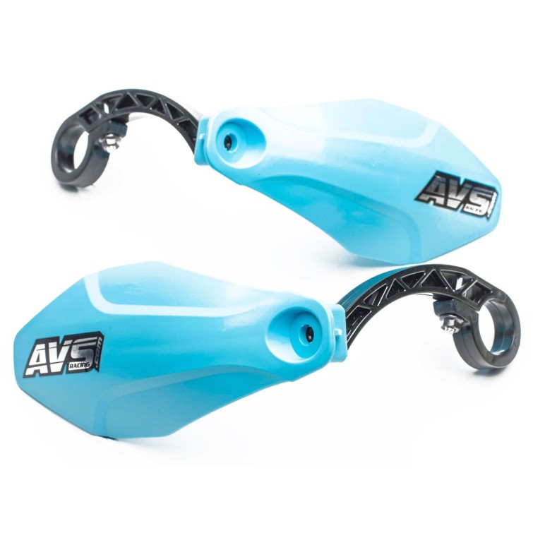 Protectores de manos con anclajes de plástico - Azul claro
