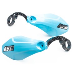 Protectores de manos con anclajes de plástico - Azul claro
