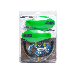 Protectores de manos con anclajes de plástico - Verde
