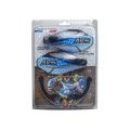 Handguards with Aluminum Mounts - Black / Blue