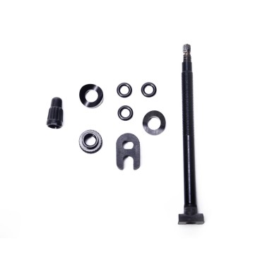Valve tubeless arrondie aluminium 80 mm