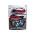 Handguards with Aluminum Mounts - Black / Red