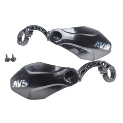 Protectores de manos con anclajes de plástico - Negro