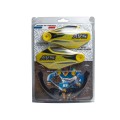 Protectores de manos con anclajes de aluminio - Amarillo / Negro