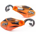 Handguards with Aluminum Mounts - Orange / Black