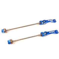 Pair of Wheel Quick-Release Skewers - Blue
