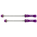 Paire de blocages rapides de roues - Violet