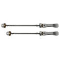 Pair of Wheel Quick-Release Skewers - Silver
