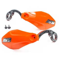 Handguards with Plastic Mounts - Orange