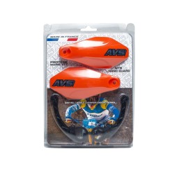 Protectores de manos con anclajes de plástico - Naranja