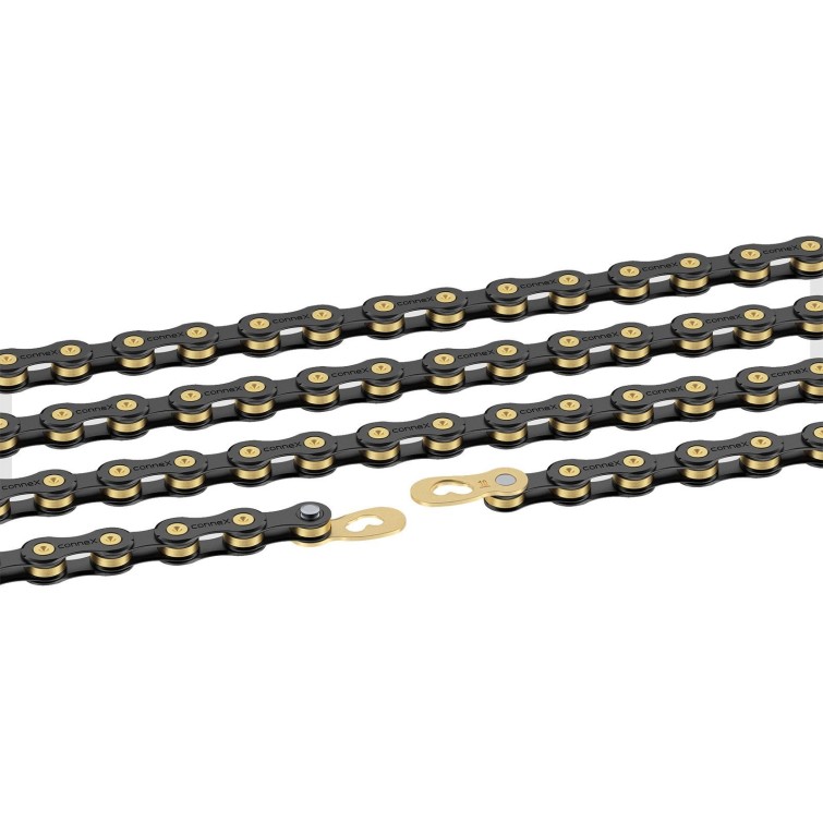 Cadena 10SB de 10 velocidades - Negro / Dorado