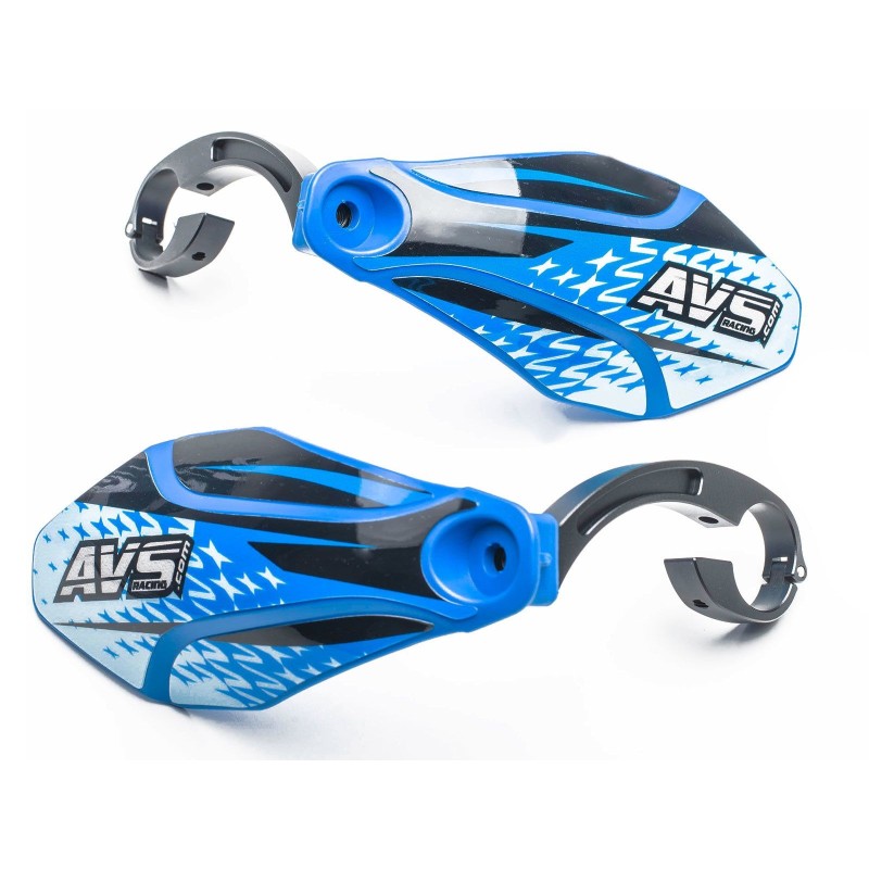 Handguards with Aluminum Mounts - Dark Blue / Black