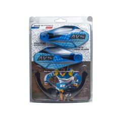 Handguards with Aluminum Mounts - Dark Blue / Black