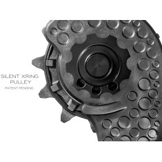 Chape Hollowcage carbone avec roulement céramique pour Shimano 9100 et 8000