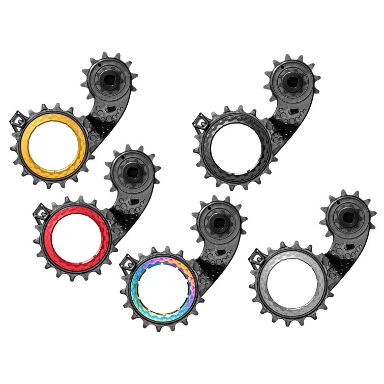 Carbon Hollowcage derailleur cage with ceramic bearing for ETAP AXS - V2