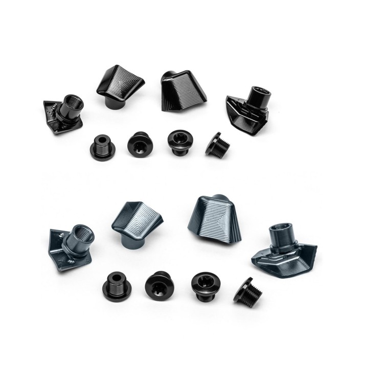 Kit de 4 tornillos + tapas para bielas Dura-Ace 9100 y 9150