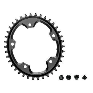  Plateau Cyclocross Oval Narrow Wide 110 mm Absolute Black - Purebike