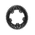 Premium Sub Compact Oval Chainring - 5-bolt 110 mm - Black