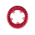 Premium Oval Chainring - 5-bolt 110 mm for Sram - Red