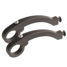 Handguards with Plastic Mounts - Dark Blue