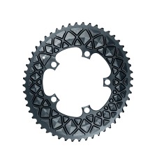 Plato ovalado Premium - 5 agujeros 110 mm para Sram - Gris