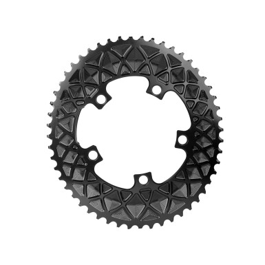 Plateau Ovale Premium - 5 trous 110 mm (non Sram) - Noir