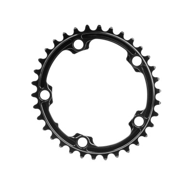 Plateau Ovale Premium - 5 trous 110 mm (non Sram) - Noir
